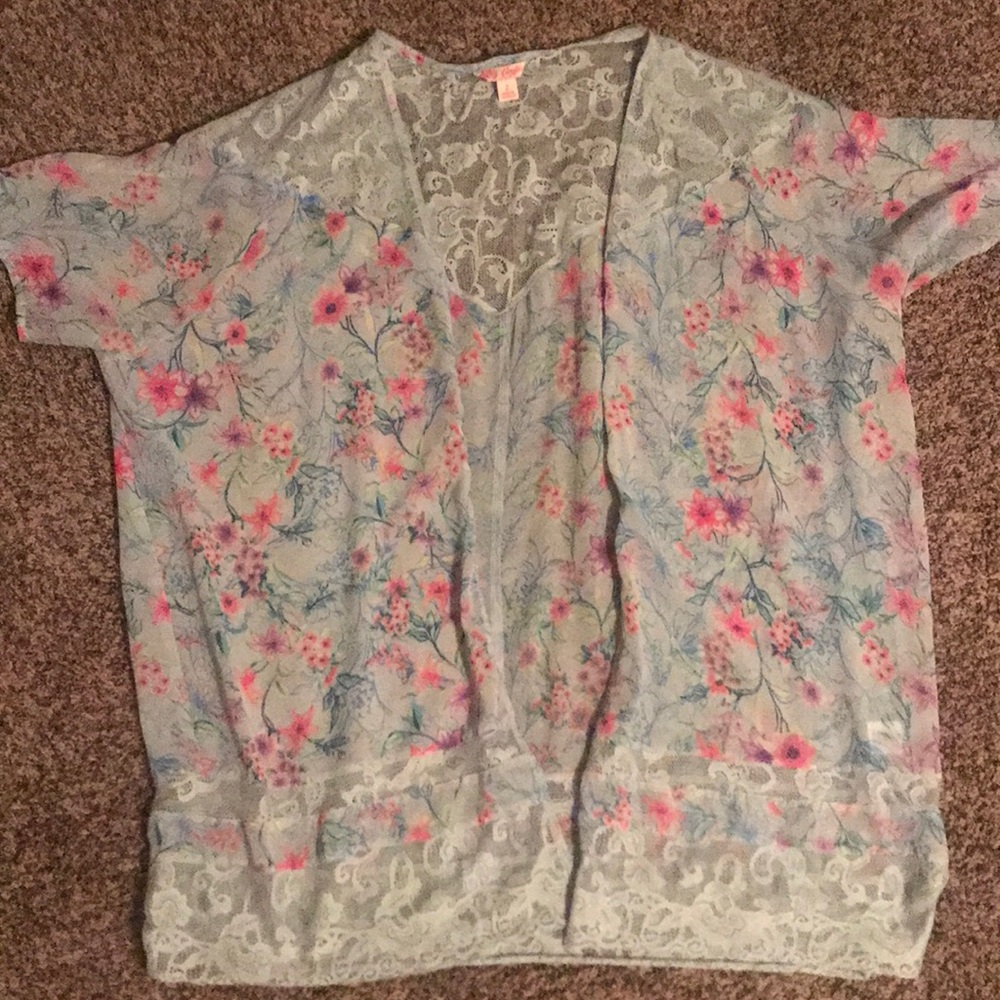 Light blue kimono